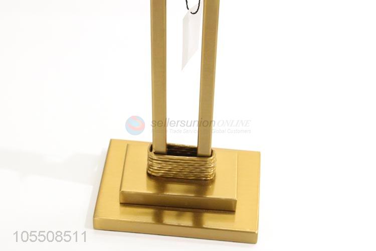 China maker golden iron candlestick metal candle holder