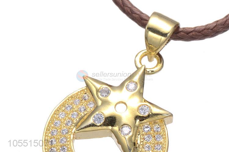 Wholesale Star Diamond Necklace Pendant Popular DIY Accessories