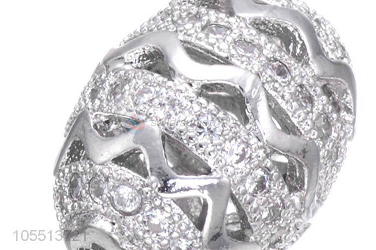 Hot Sale Oval Bracelet Beads Charm Fashion Hole Spacer Bead