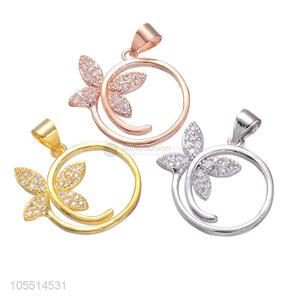 Beautiful Butterfly Diamond Pendant Fashion Jewelry DIY Accessories