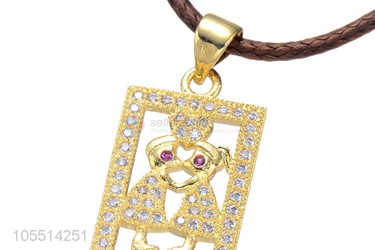 Custom Lovely Diamond Pendant Popular Jewelry Accessories