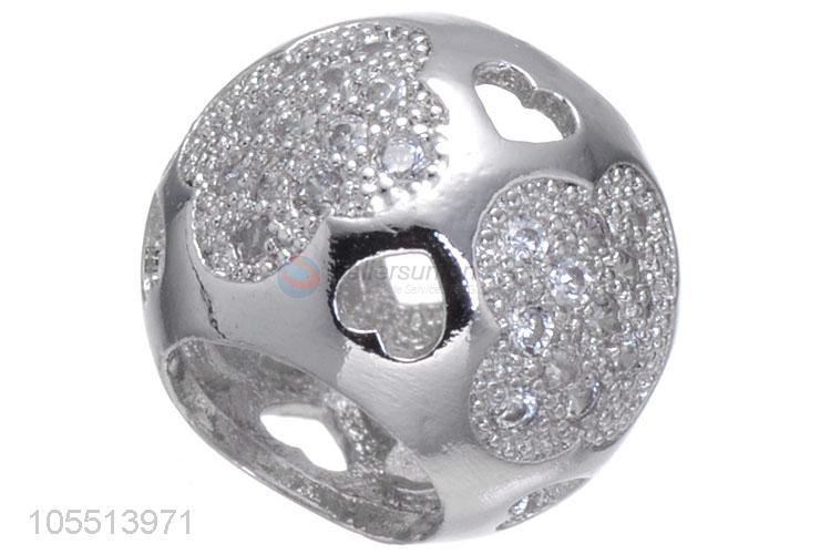 Modern Style Bracelet Charm Beads Jewelry Diamond Hole Spacer Bead