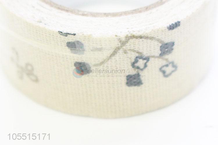 Best quality decorative fabric tape printed adhesive tape