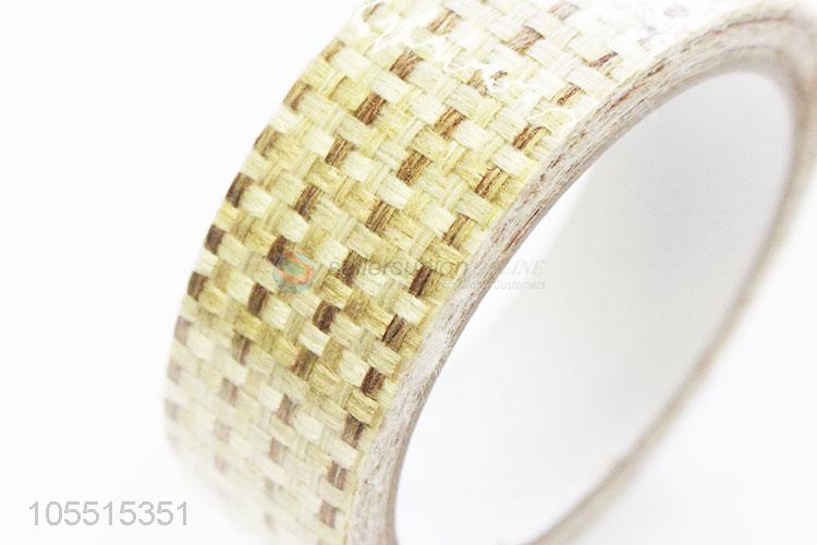 Popular design decorative braided fabric tape adhesive tape