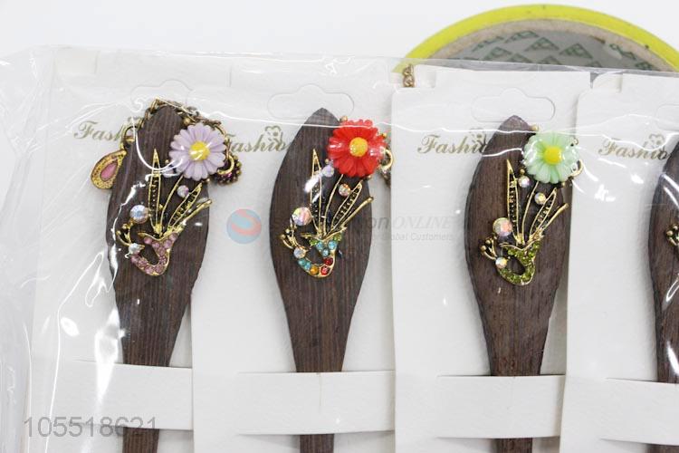 Top Quanlity Elegant Hair Stick Shell Flower Hairpin