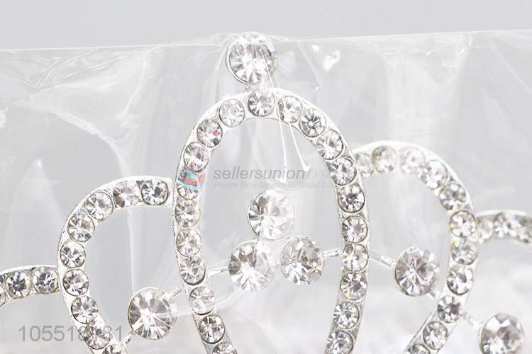 Eco-friendly Princess Wedding Crystal Bride Crown