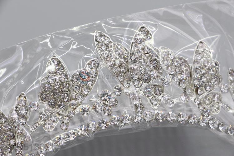 Top Selling Women Hair Accessories Rhinestone Bride Crown