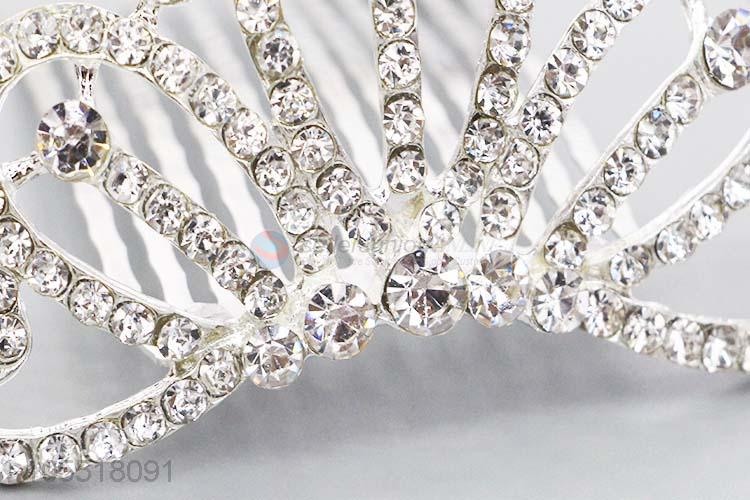 New Products Fashion European Styles Silver Tiaras For Bride