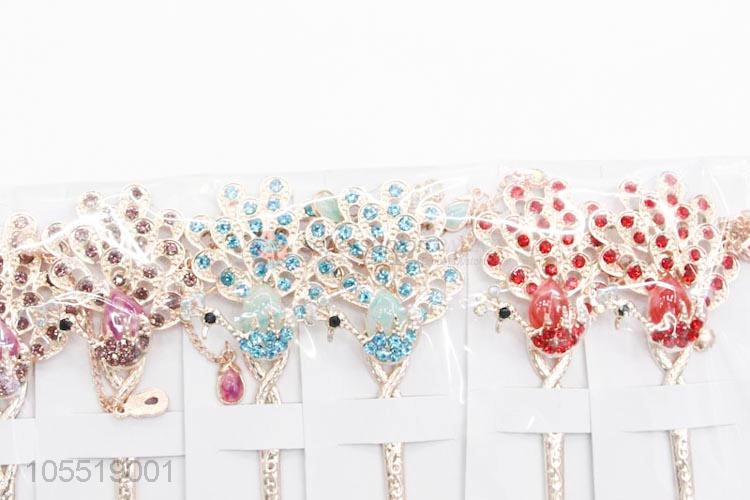 Unique Wedding Hair Accessories Crystal Hairpin