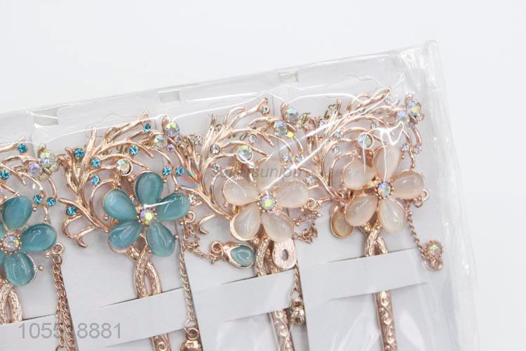 Very Popular Vintage Multi Color Hair Accessories Flower Hairpins For Women