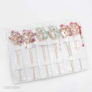 Eco-friendly Elegant Charm Hairpin Rhinestone Hair Stick