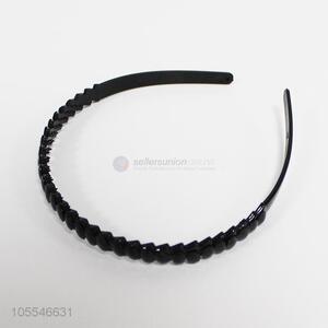 China high quality black women waving headband with stones