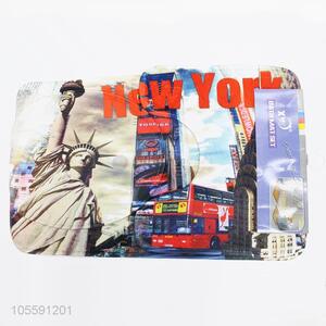 Cheap and High Quality 3pcs Venice Statue of Liberty Printing Bath Mat