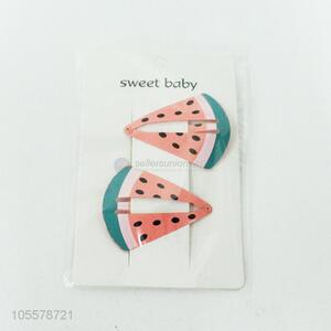 2Pieces Watermelon Hairpin