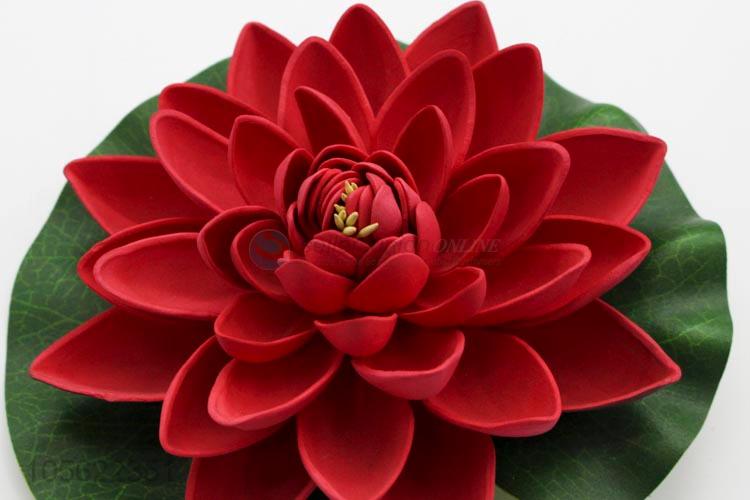 Best Price Artificial PVE Lotus Flower Garden Decoration