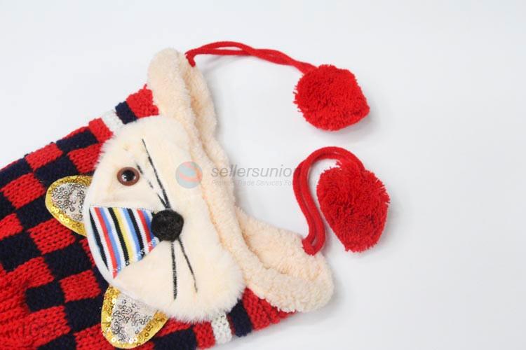 Cartoon Design Knitted Earmuffs Hat For Boys