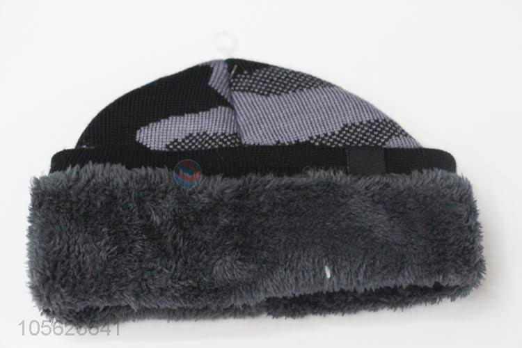 Best Price Acrylic Beanie Cap Man'S Warm Hat