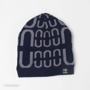 Fashion Design Men'S Acrylic Warm Hat Knitted Beanie Cap