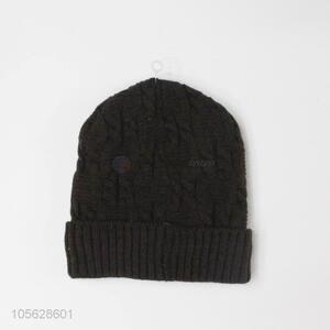 Good Sale Fashion Winter Knitted Warm Beanie Cap For Man