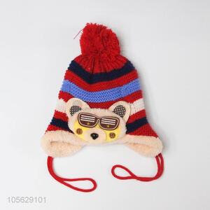 New Style Winter Earmuffs Hat Cute Beanie Cap For Boy