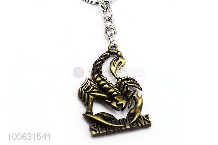 Good Sale Simulation Scorpion Model Zinc Alloy Key Chain