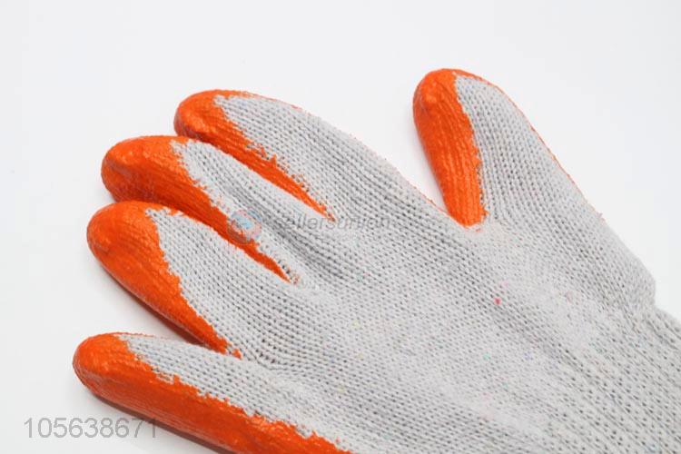 Wholesale cheap latex work gloves protective safety gloves