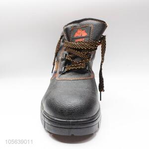 Wholesale mens safety shoes with steel toe cap and steel Plate