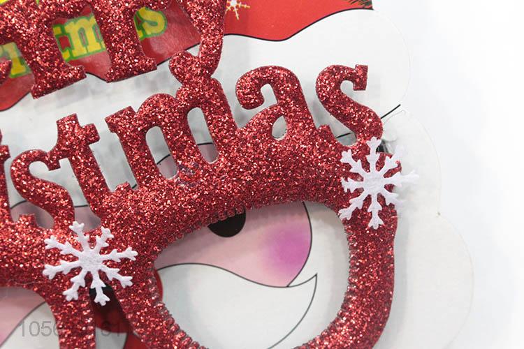 Top Selling Christmas Frame Glasses Ornaments for Party