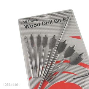 Custom 10 Pieces Flat Wood Drill Bit Set For Accurate Wood Drilling