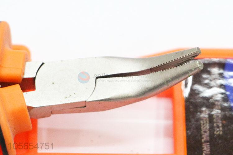 Popular promotional insulated mini bent nose plier cutting plier