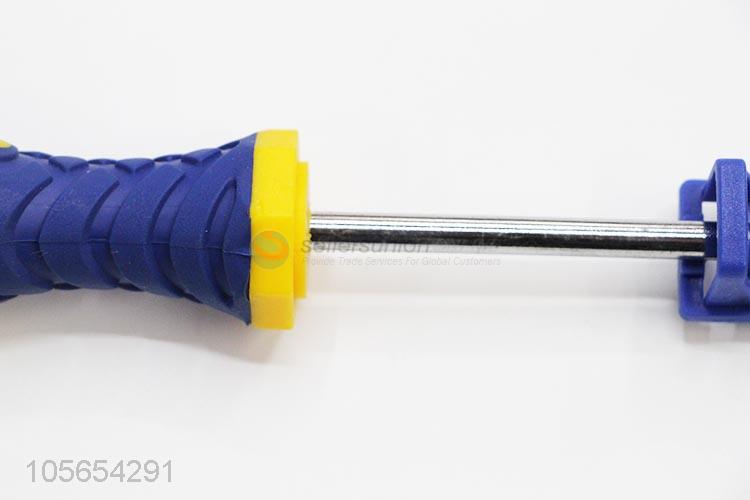 Remarkable quality straight screwdriver slotted screwdriver with soft grip