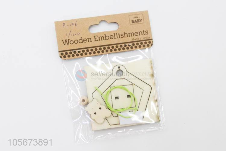 Creative Design Wooden Embellishments DIY Craft Set