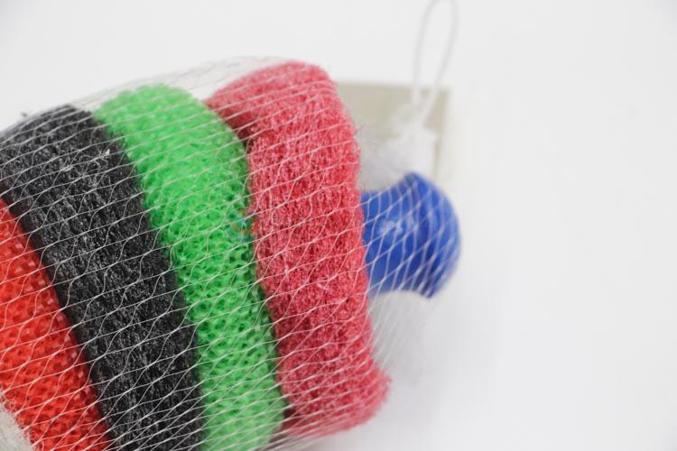 New arrival customized kitchen cleaning plastic mesh clean ball