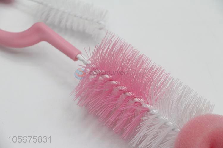 China OEM baby feeding bottle cleaning brush water bottle brush