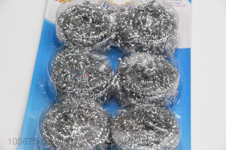 Low price galvanized stainless steel cleaning ball/wire scourer