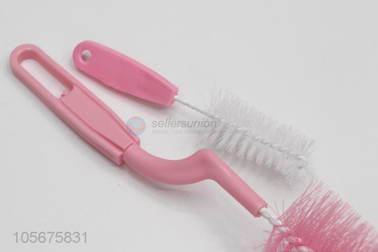 China OEM baby feeding bottle cleaning brush water bottle brush