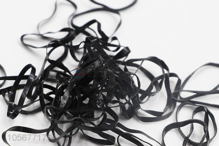 Good Quality Black Rubber Bands Cheap Disposable Hair Ring