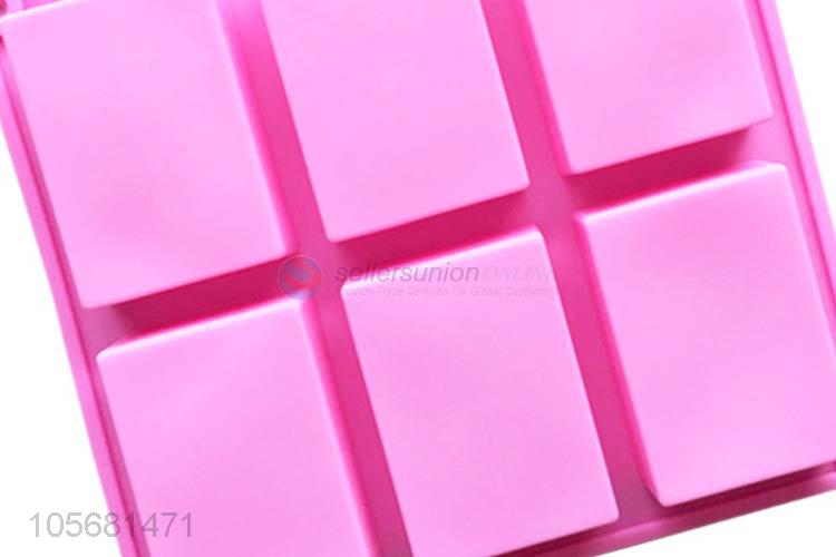 Hot Sale Rectangle Silicon Cake Mould Food Grade Baking Mold