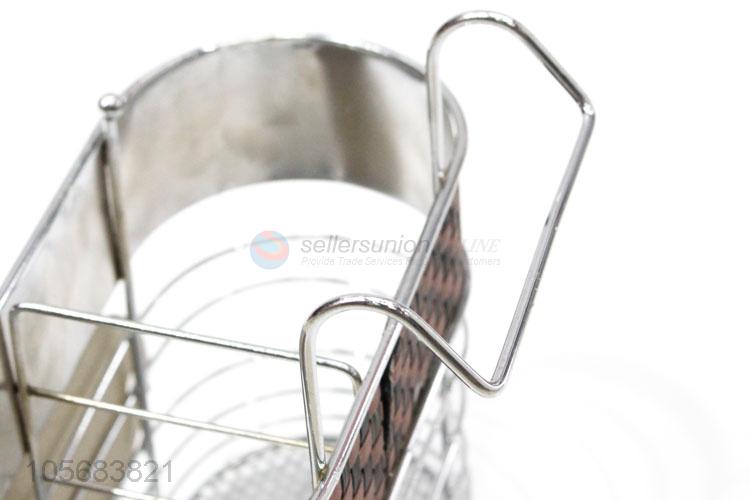 Household Iron Chopsticks Tube Fashion Chopsticks Holder