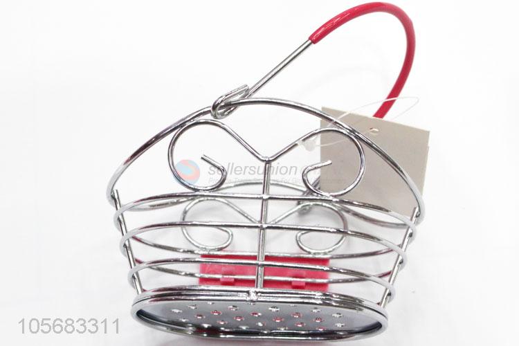 Creative Design Mini Iron Basket Decorative Craft