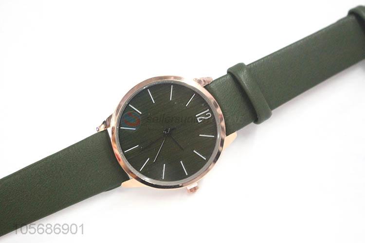 High Quality Fashion Wrist Watch With Soft Watchband