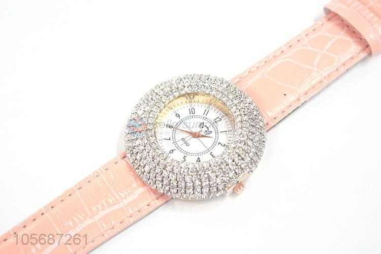 New Arrival PU  Leather Watchband Wrist Watch For Women