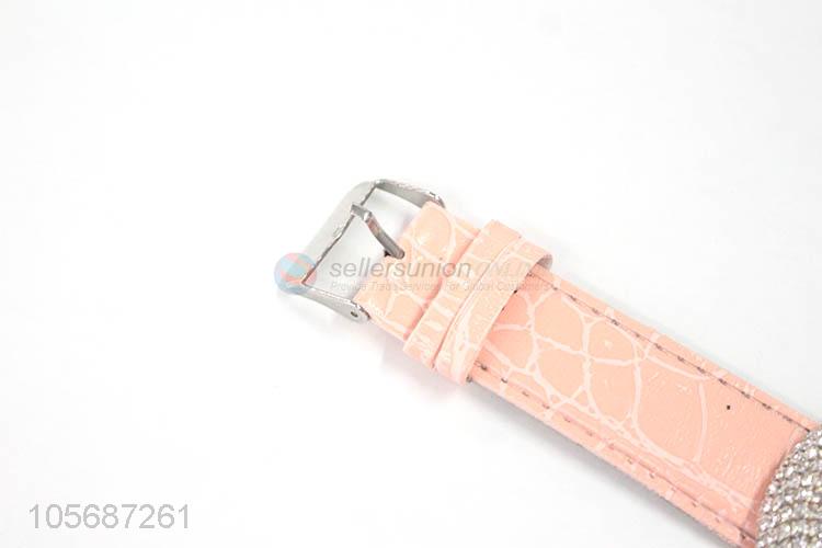 New Arrival PU  Leather Watchband Wrist Watch For Women