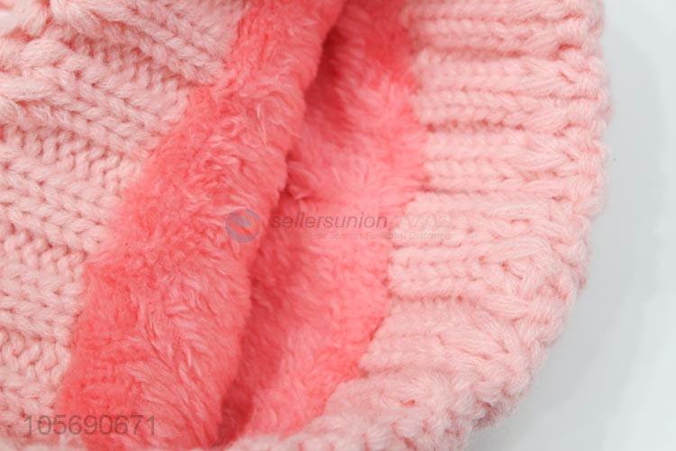 Wholesale Ear Winter Warm Knitting Hat for Children