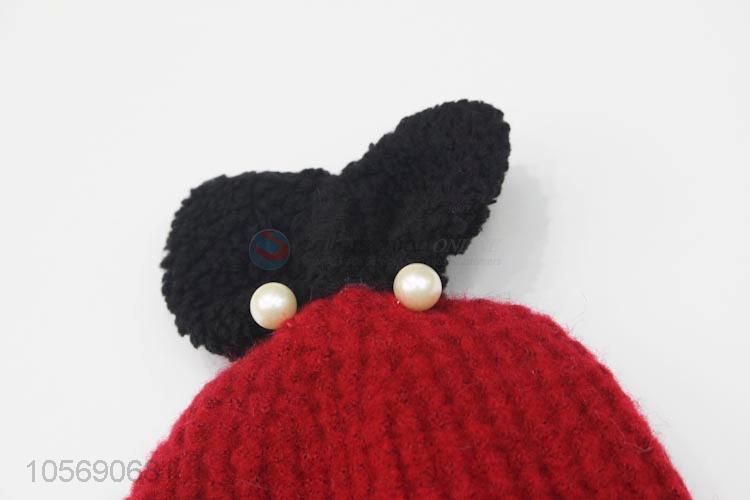Unique Design  Cartoon Winter Warm Knitting Hat for Children