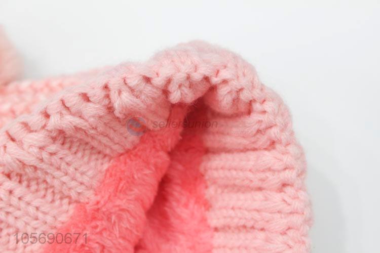 Wholesale Ear Winter Warm Knitting Hat for Children
