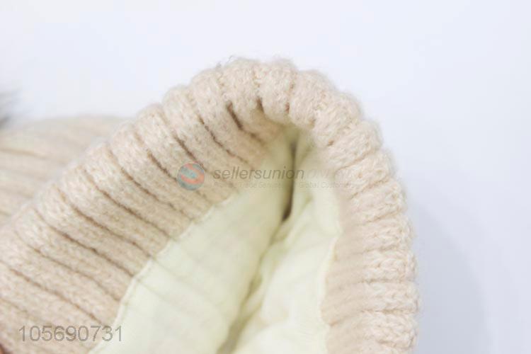Competitive Price Winter Warm Knitting Hat for Children