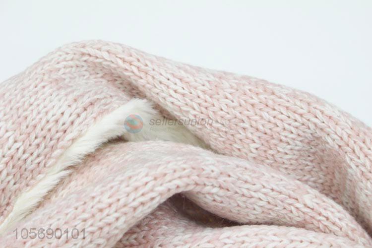 Promotional Wholesale Knitted Collar Neck Scarves