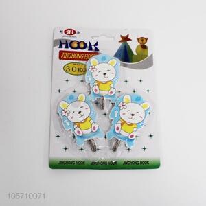 Wholesale adorable bunny plastic sticky hooks