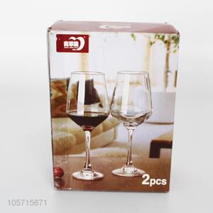 Top Quanlity 2PCS Goblet Wine Glass